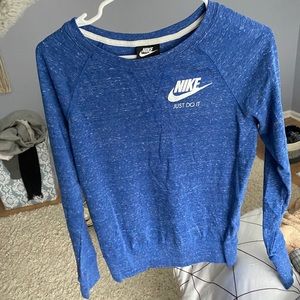Nike blue long sleeve